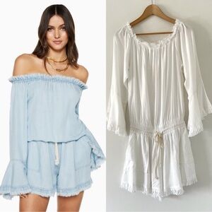 Ramy Brook Esie Off-The-Shoulder Romper